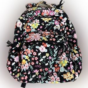 Vera Bradley floral black backpack backpack